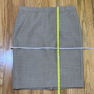 J. Crew Classic Tan/Camel Pencil Skirt